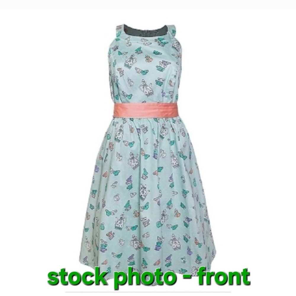Her Universe Disney Dress Shop Alice In Wonderland Teacup Tea Party Dress